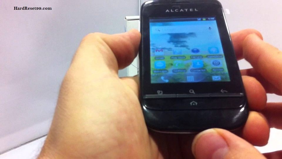 Alcatel OT-903D Hard reset, Factory Reset and Password Recovery