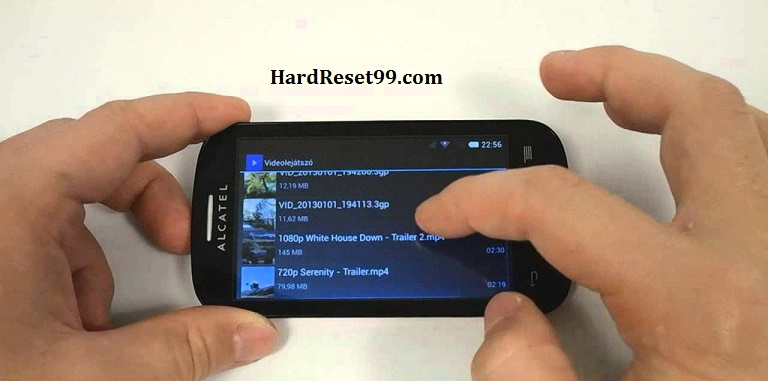Alcatel One Touch 4033D Hard reset, Factory Reset and Password Recovery