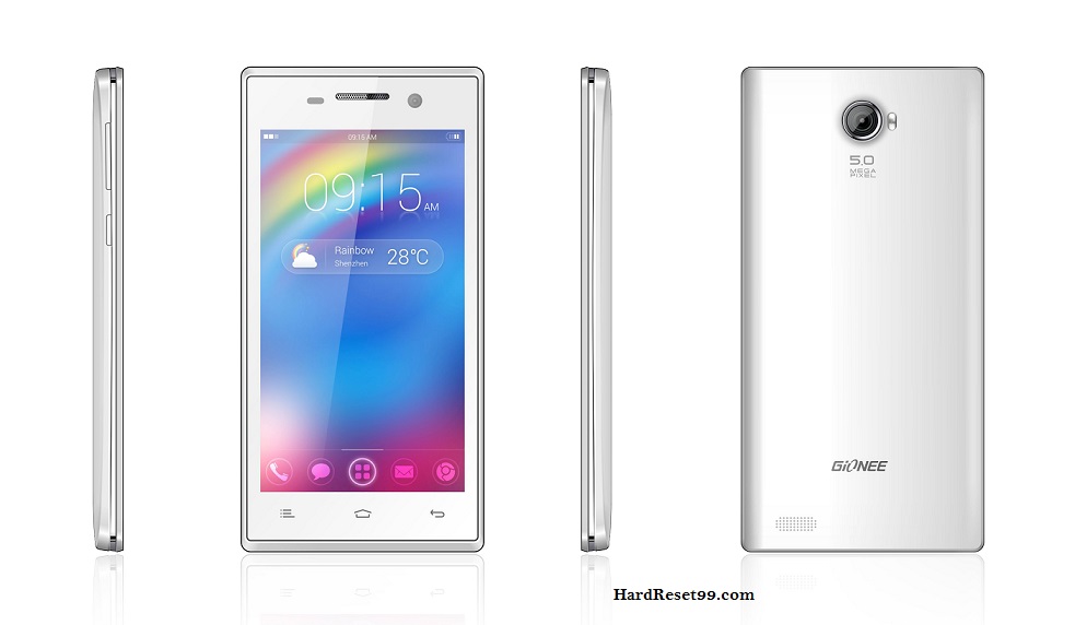 Gionee CTRL V4 Hard reset, Factory Reset and Password Recovery