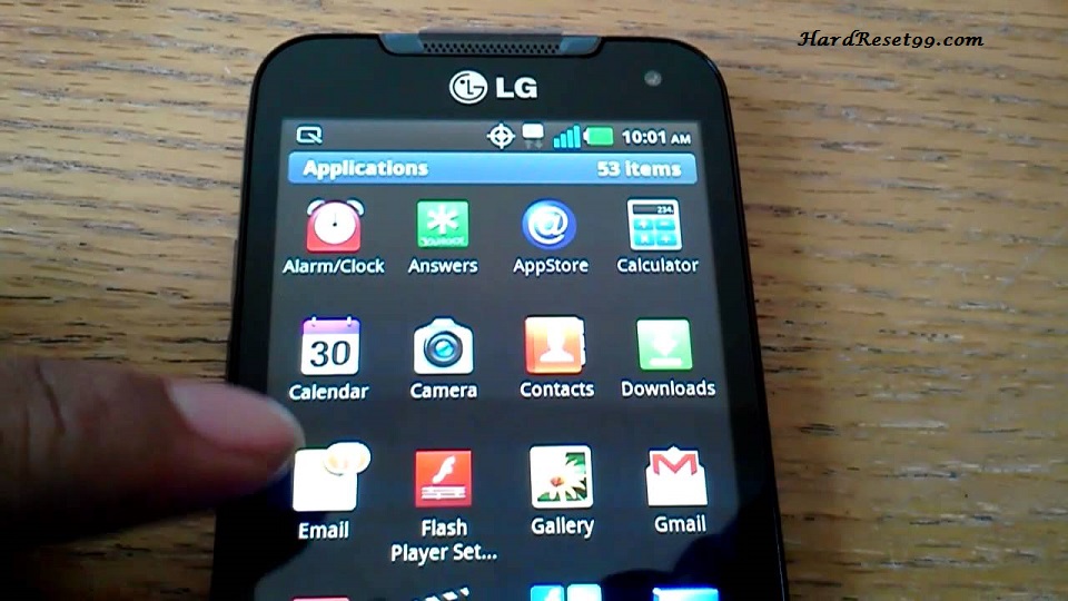 LG Connect 4G Hard reset, Factory Reset and Password Recovery