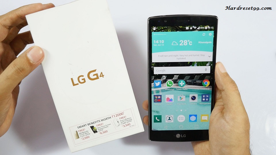 LG G4 Dual Hard reset, Factory Reset and Password Recovery