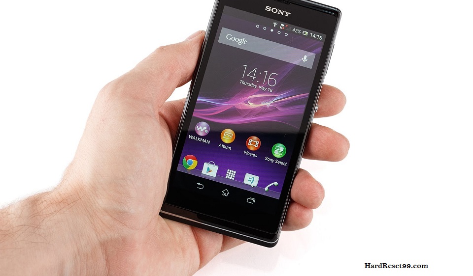 Sony Xperia L Hard reset, Factory Reset and Password Recovery