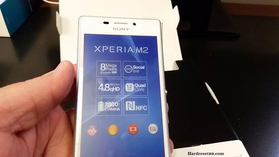 Sony Xperia M2 D2305 Hard reset, Factory Reset and Password Recovery