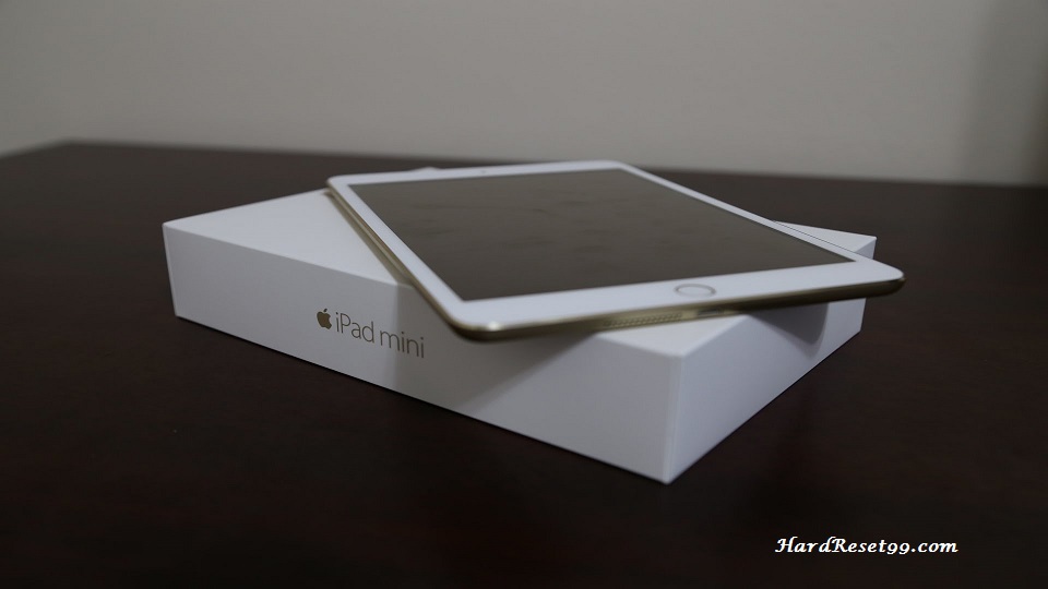 Apple iPad mini 2 Wi-Fi 128GB Hard Reset, Factory Reset & Password Recovery