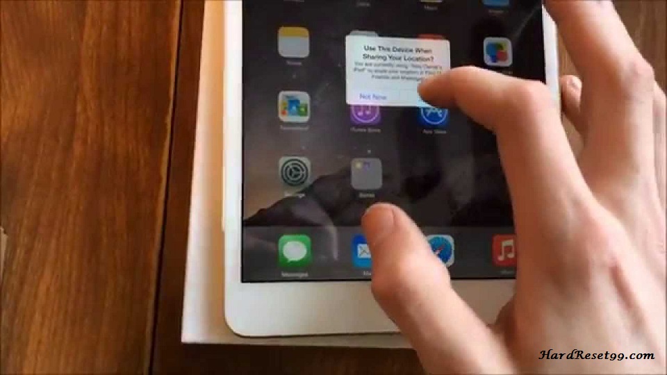 Apple iPad mini 3 64GB Hard Reset, Factory Reset & Password Recovery