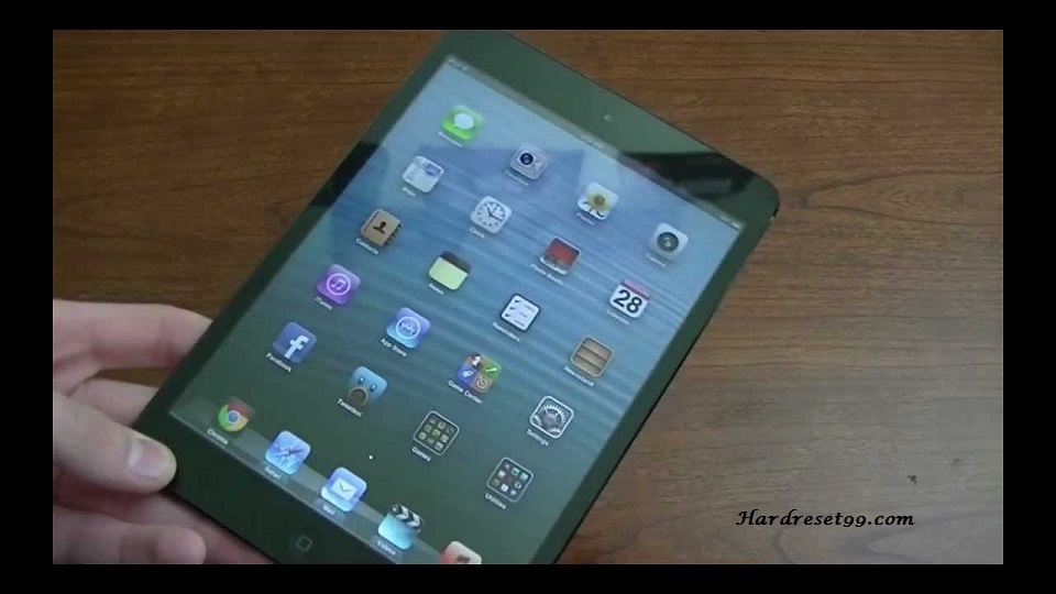 Apple iPad mini Wi-Fi 16 GB Hard Reset, Factory Reset & Password Recovery