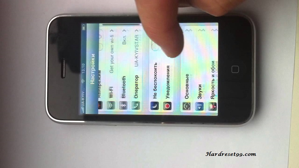 Apple iPhone 3G S 16GB Hard Reset, Factory Reset & Password Recovery