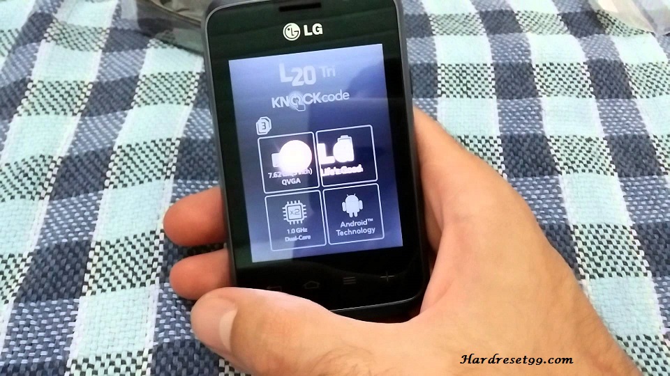 LG L20 Hard reset, Factory Reset and Password Recovery