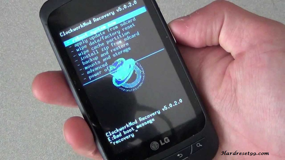 LG Optimus One Hard reset, Factory Reset and Password Recovery