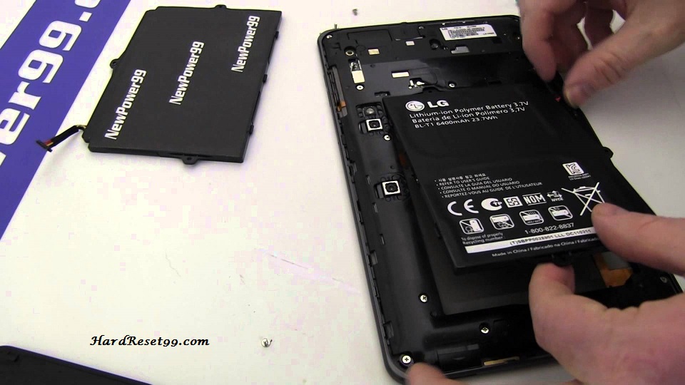 LG Optimus Pad Hard reset, Factory Reset and Password Recovery