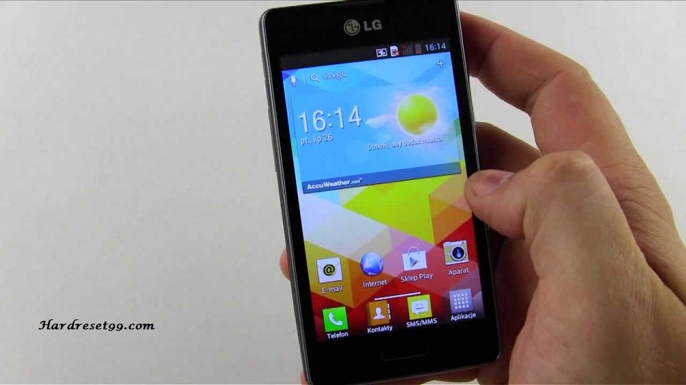 LG Swift L5 Hard reset, Factory Reset and Password Recovery