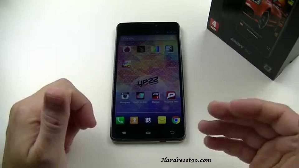 Yezz Andy 6Q Hard reset, Factory Reset and Password Recovery