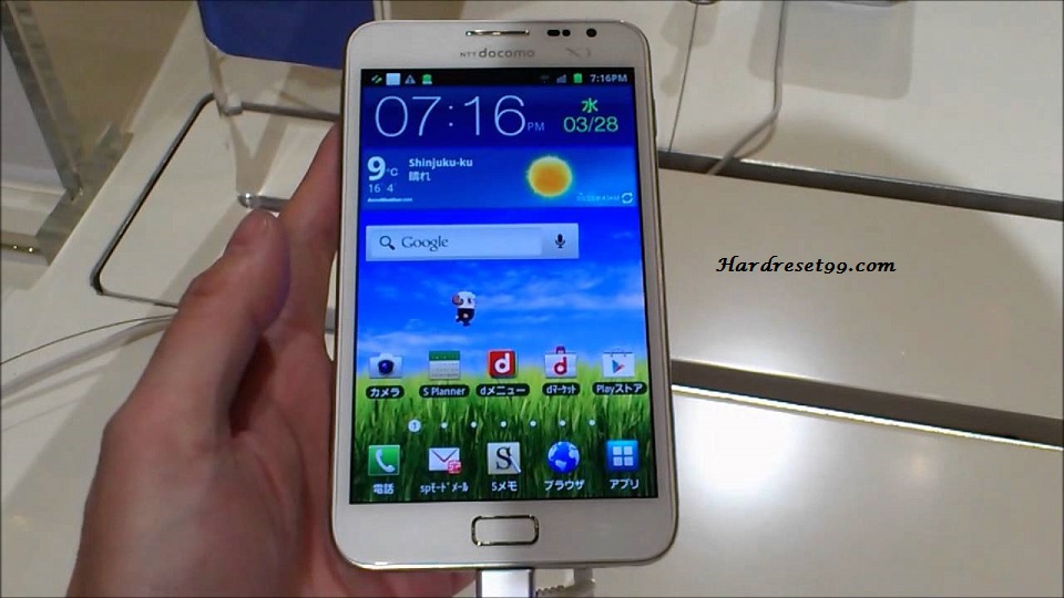 Samsung Galaxy Note Sc 05d Hard Reset Factory Reset And Password Recovery