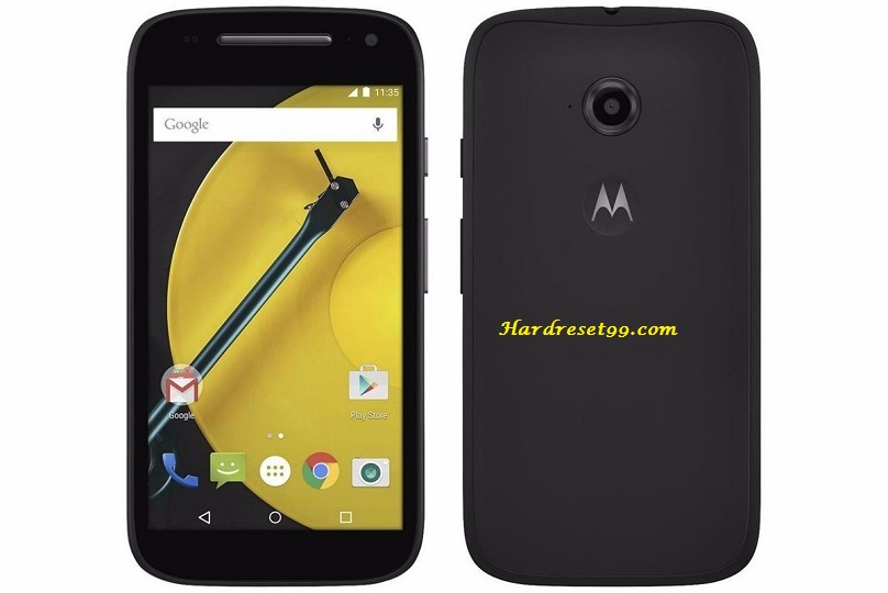 Motorola Moto E 2nd Gen. XT1511 Hard reset, Factory Reset ...