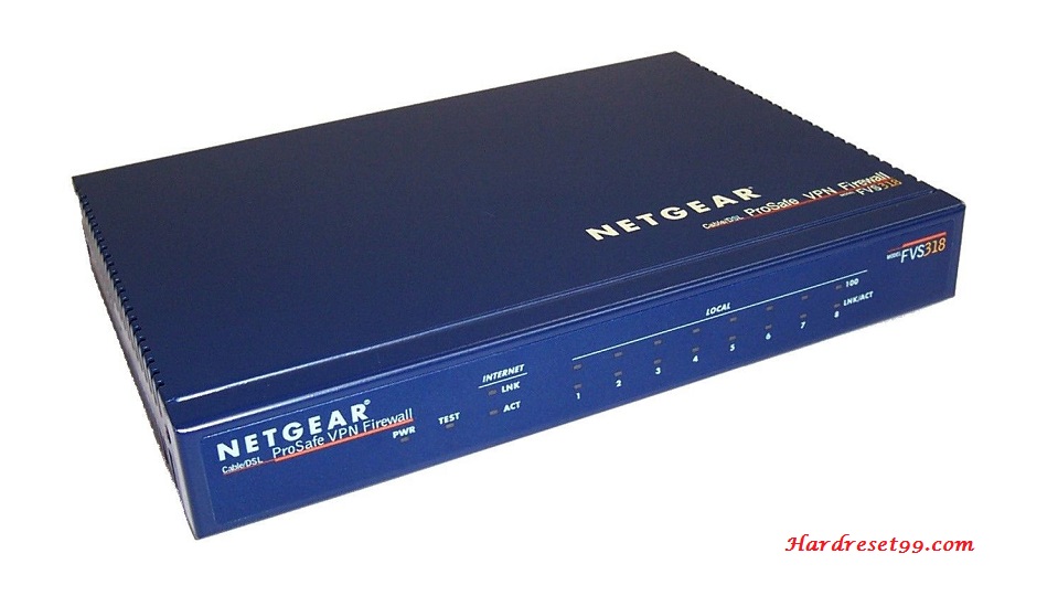 NETGEAR FVS318 Router - How to Reset to Factory Defaults Settings