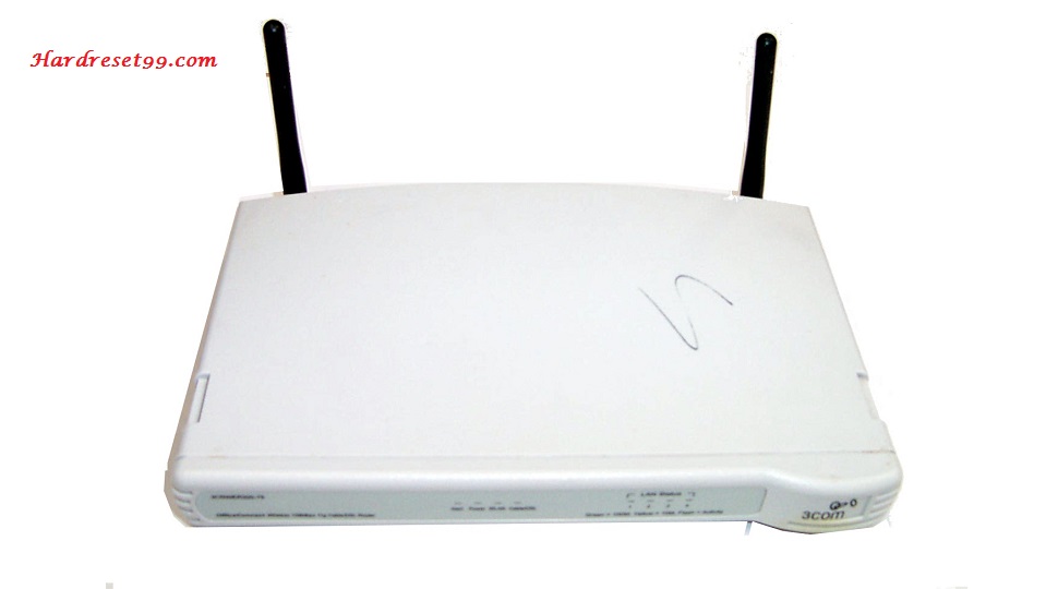 3Com 3CRWER200-75 Router - How To Reset To Factory Defaults Settings