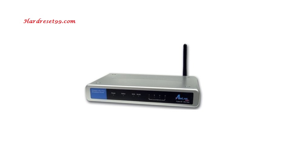 Airlink Super G Router - How To Reset To Factory Defaults Settings