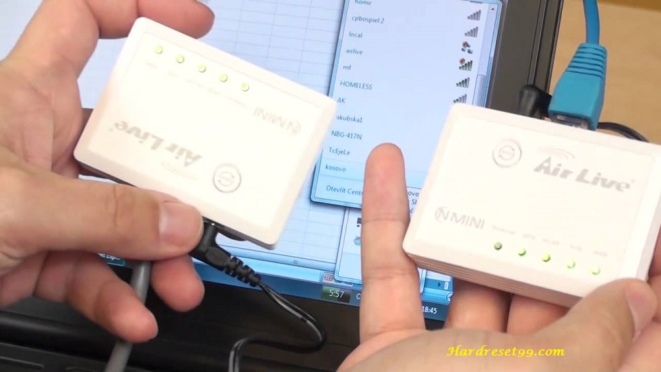 Airlive N.TOP Router - How To Reset To Factory Defaults Settings