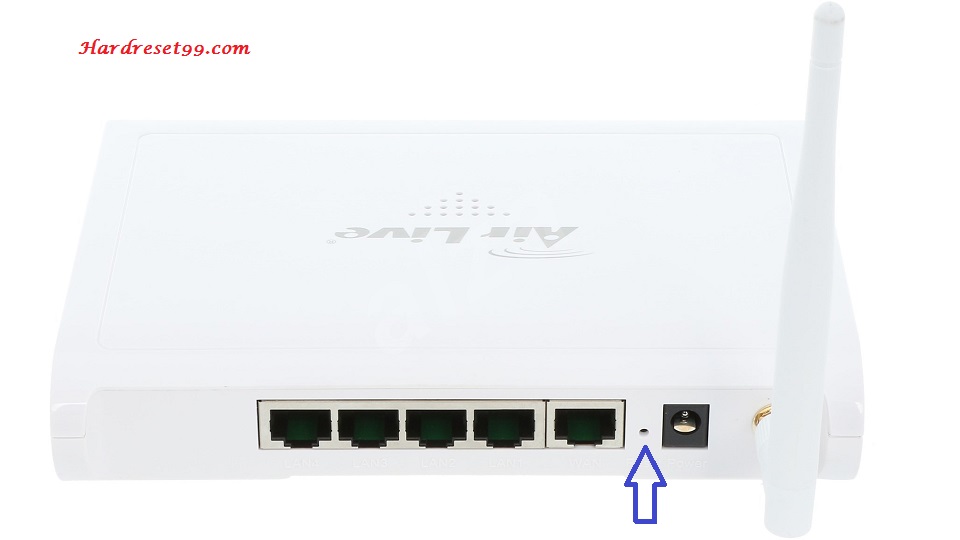 Airlive WN-220R Router - How To Reset To Factory Defaults Settings