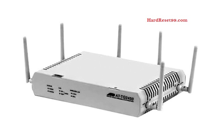 Allied Telesis AT-TQ2450 Router - How To Reset To Factory Defaults Settings