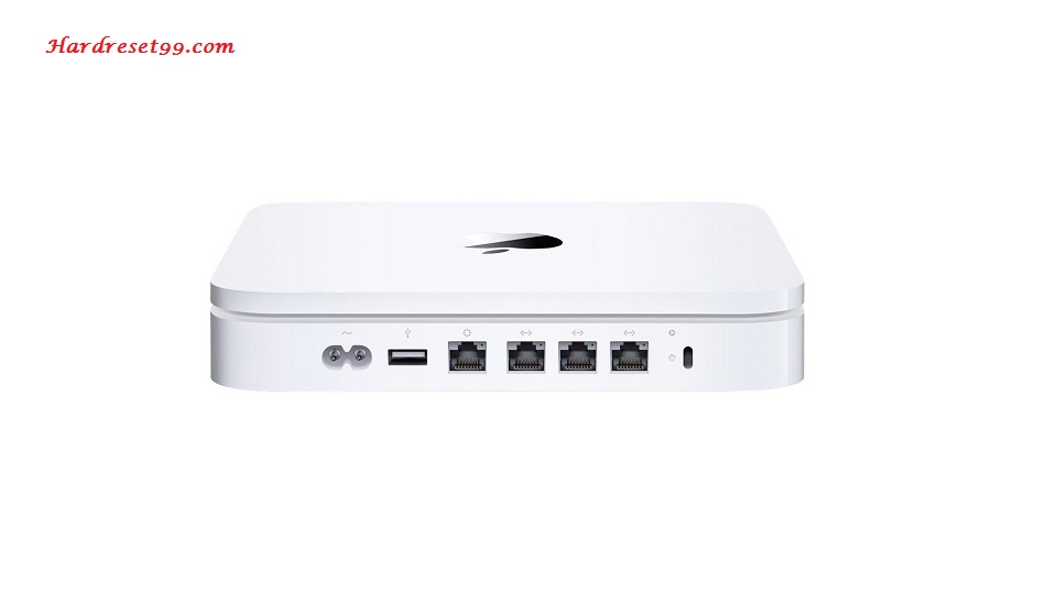 Apple MC343LL Router - How to Reset to Factory Settings