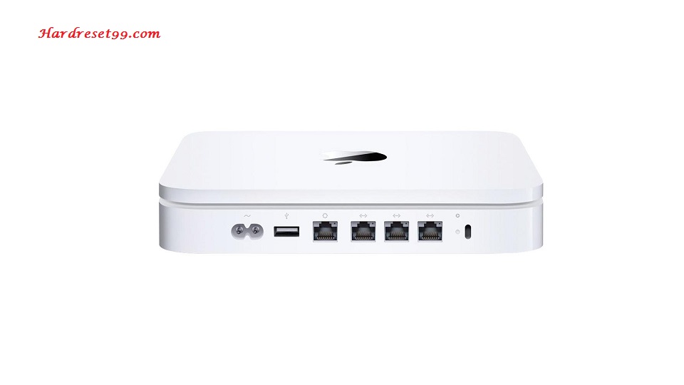 Apple Time Capsule MC344LL Router - How to Reset to Factory Settings