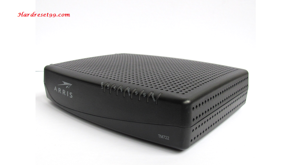 Arris TG852 Router - How to Reset to Factory Settings
