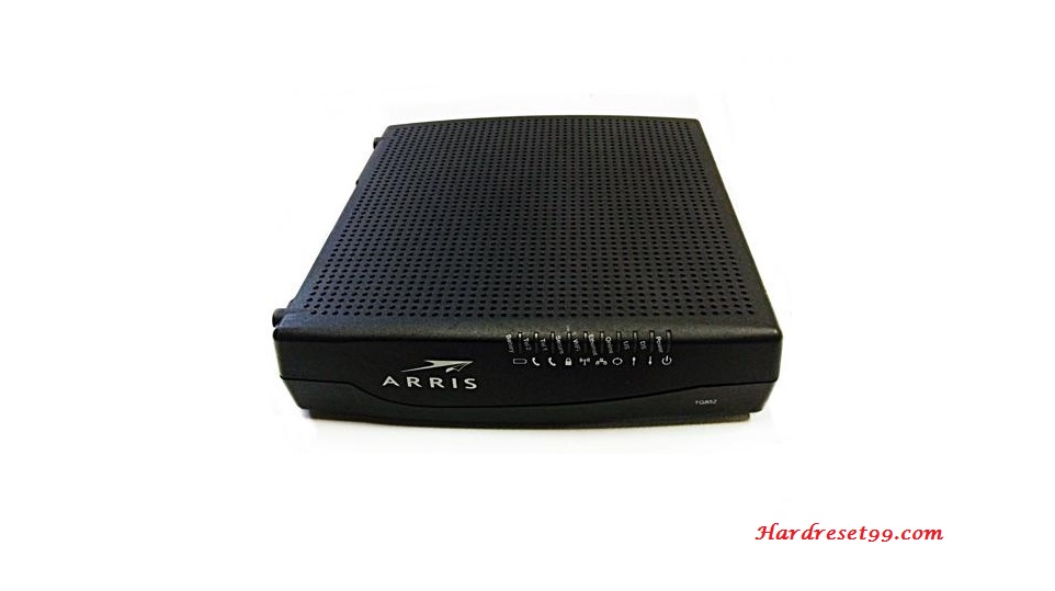 Arris TG852G Router - How to Reset to Factory Settings