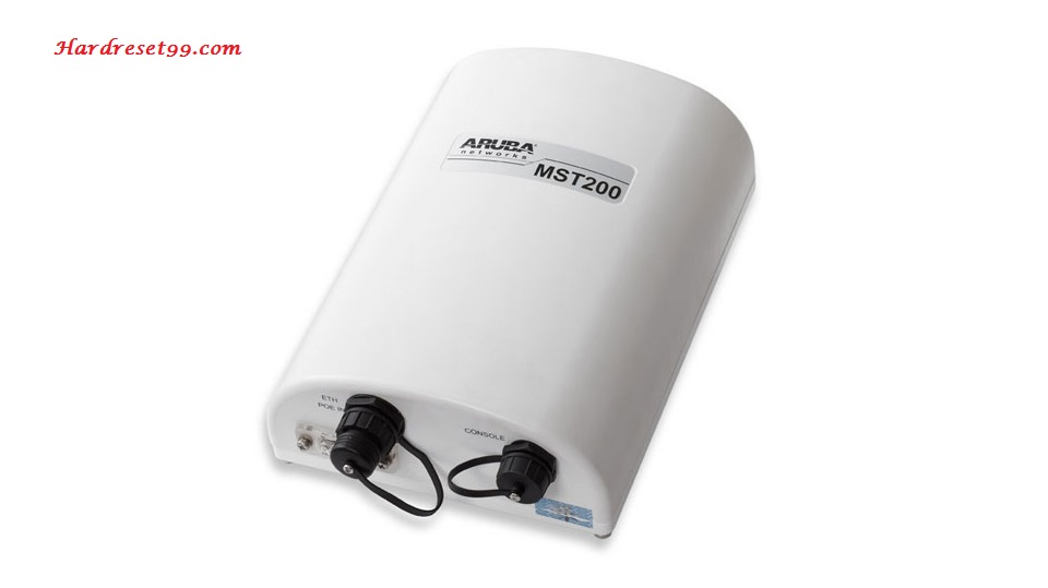 Aruba MST200 Router - How to Reset to Factory Settings