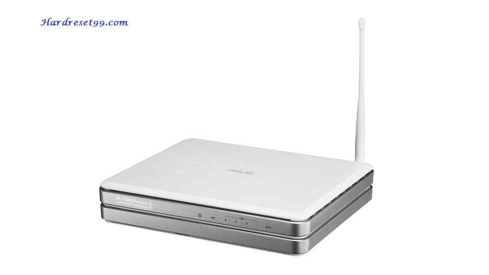 Asus WL500GPv2 Router - How To Reset To Factory Defaults Settings