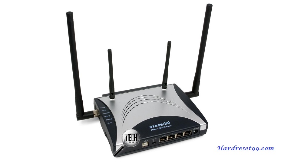 Axesstel MV410r Router - How to Reset to Factory Settings