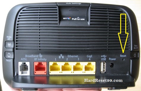 BT Home-Hub-v2 Router - How to Reset to Factory Settings