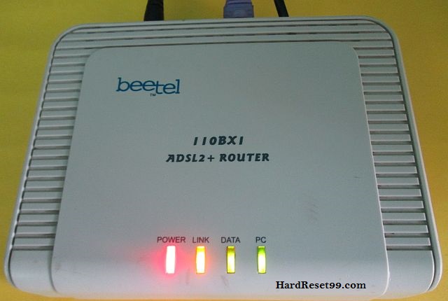 Beetel 110BX1 Router - How to Reset to Factory Settings