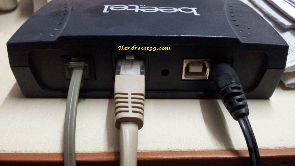 Beetel 220BX1 Router - How to Reset to Factory Settings