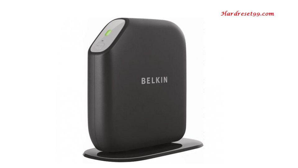 Belkin F1PI243EGau Router - How to Reset to Factory Settings