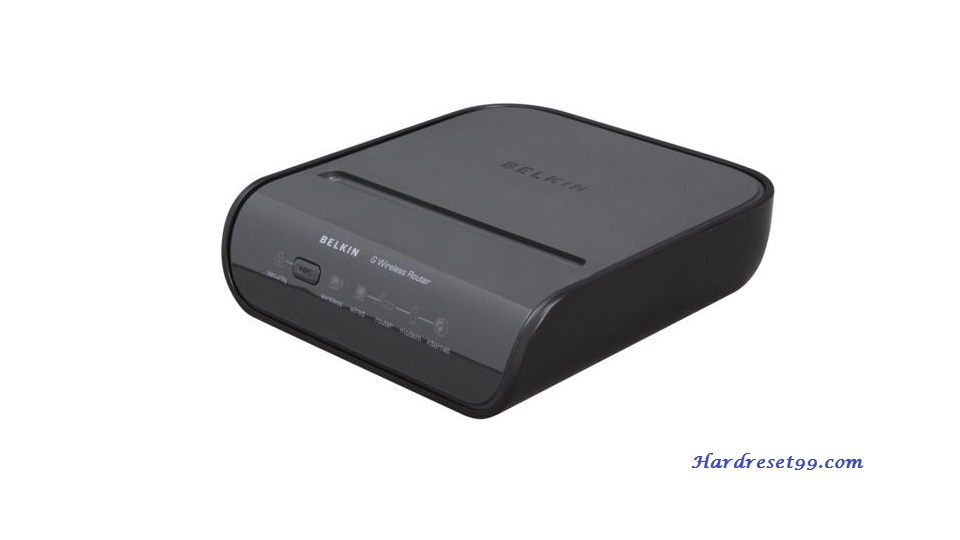 Belkin F5D7234-4v3 Router - How to Reset to Factory Settings