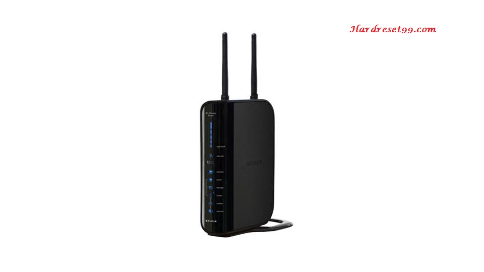 Belkin F5D8235-4v2 Router - How to Reset to Factory Settings