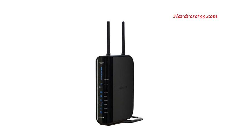 Belkin F5D8235-4v3 Router - How to Reset to Factory Settings