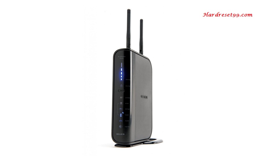 Belkin F5D8236-4v3 Router - How to Reset to Factory Settings