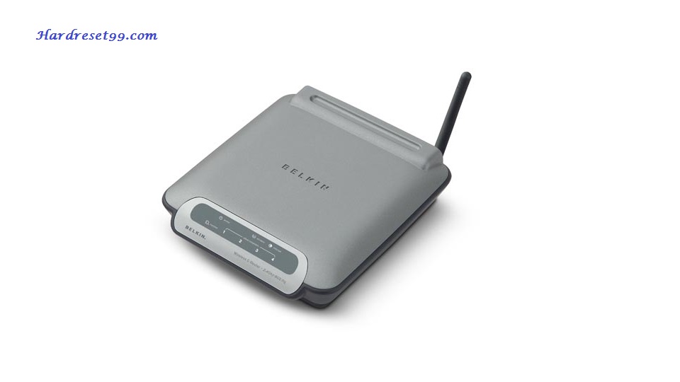 Belkin F5D9231-4v1 Router - How to Reset to Factory Settings