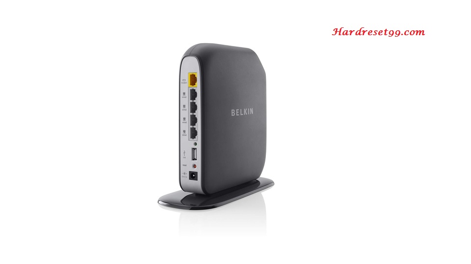 Belkin F7D3302v1 Router - How to Reset to Factory Settings