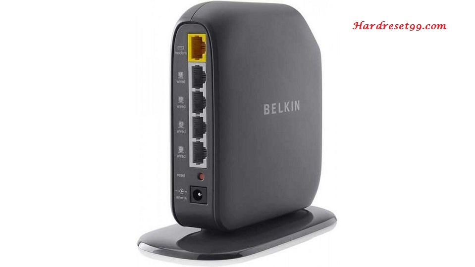 Belkin F7D6301v1 Router - How to Reset to Factory Settings