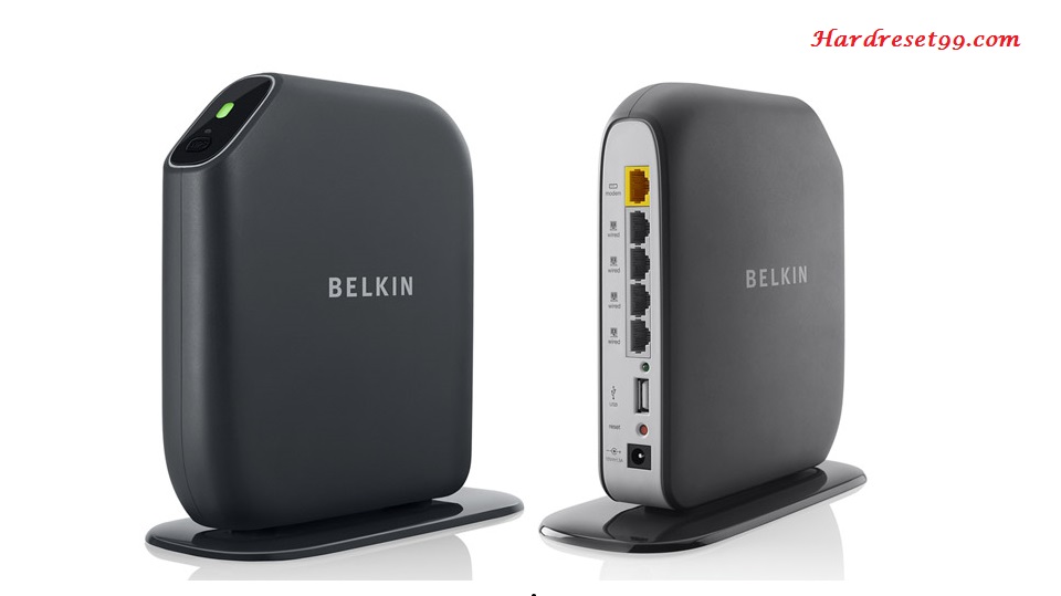 Belkin F7D7301v1 Router - How to Reset to Factory Settings