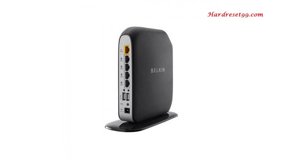 Belkin F7D8302v1 Router - How to Reset to Factory Settings