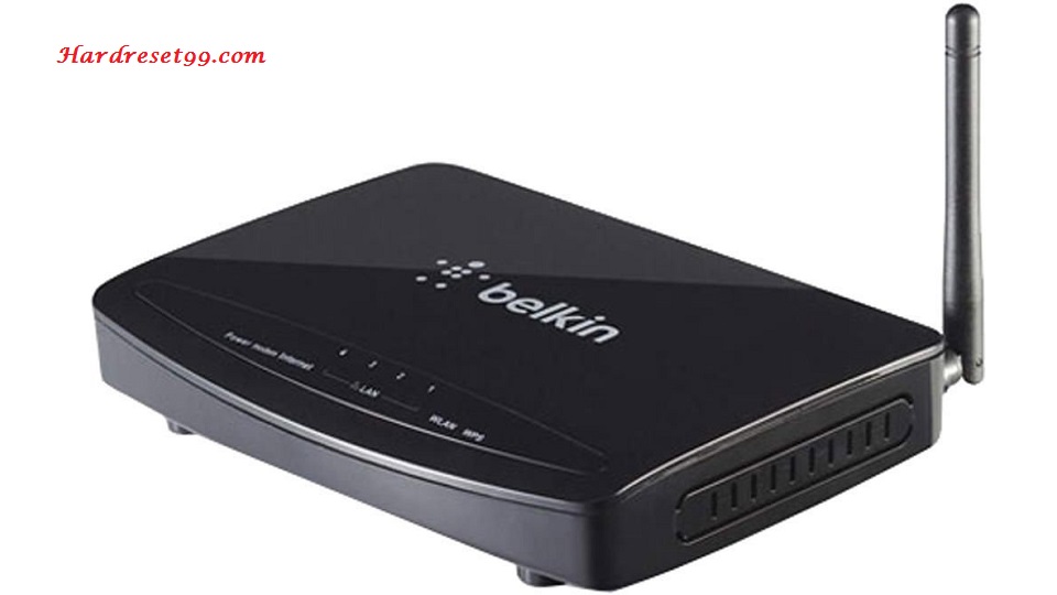 Belkin F9J1004v1 Router - How to Reset to Factory Settings