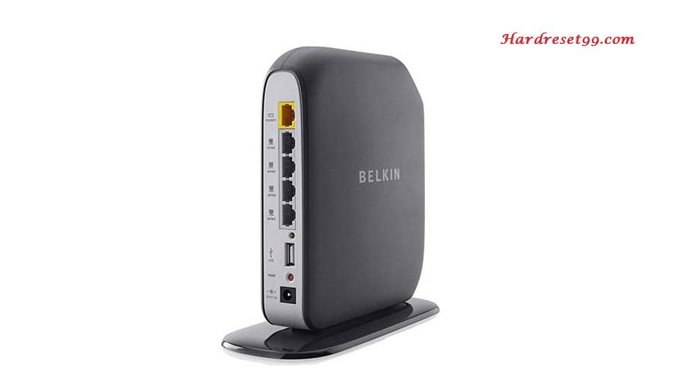 Belkin F9J1102v1 Router - How to Reset to Factory Settings