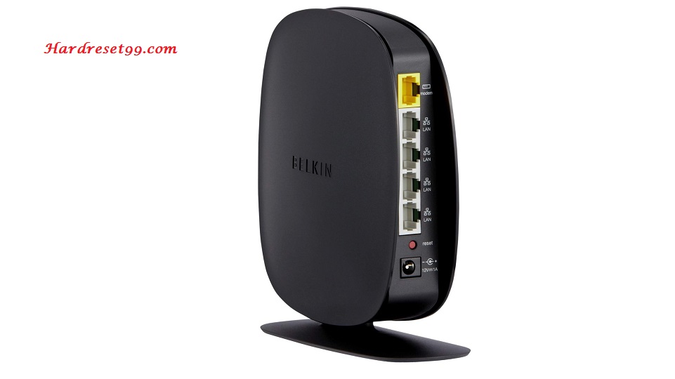 Belkin F9K1001v1 Router - How to Reset to Factory Settings