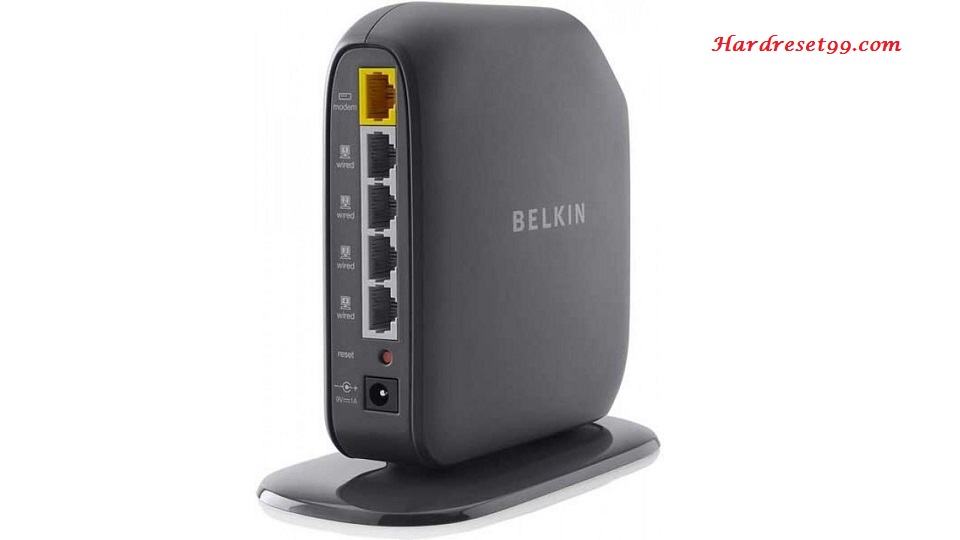 Belkin F9K1002v1 Router - How to Reset to Factory Settings