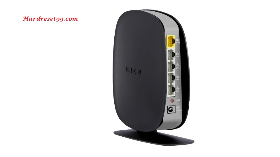 Belkin F9K1002v4 Router - How to Reset to Factory Settings