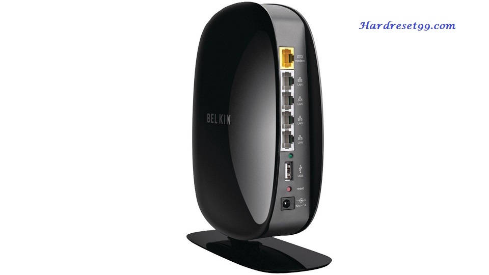 Belkin F9K1102v1 Router - How to Reset to Factory Settings